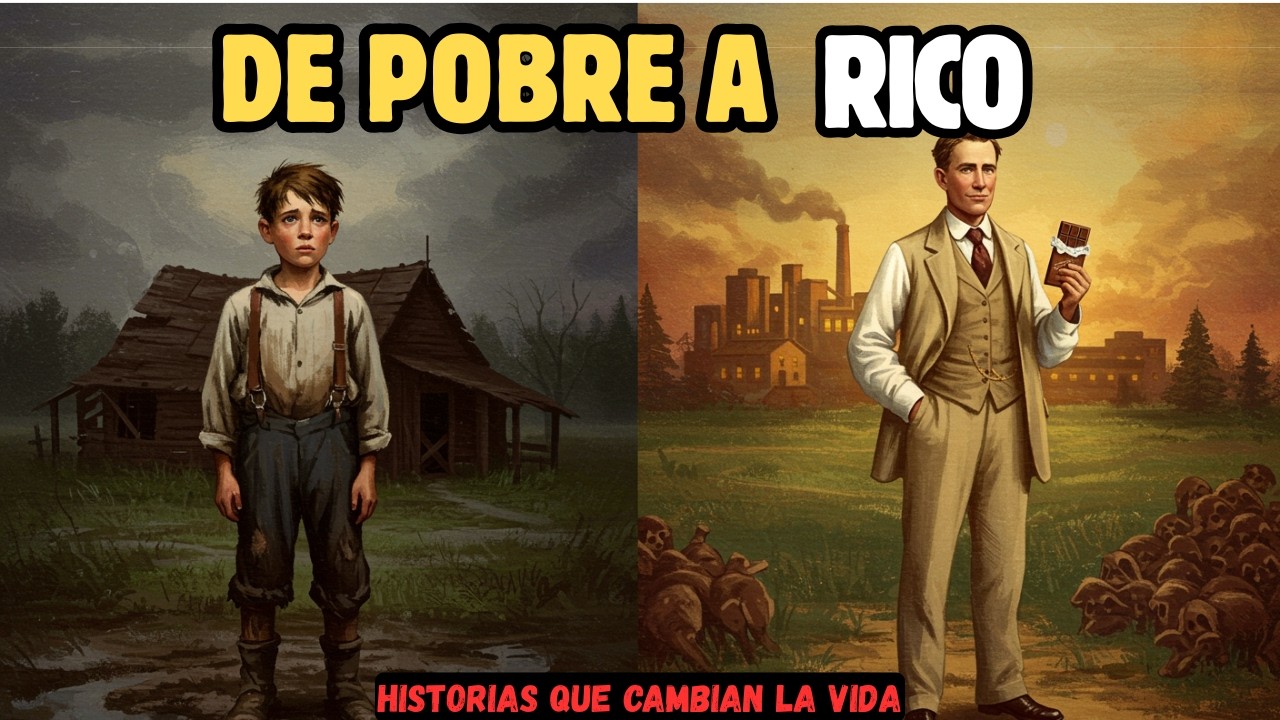 Como Un Niño POBRE Creó Hersheys | Historia para Reflexionar