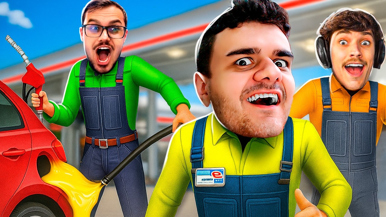 LARGUEI O YOUTUBE E VIREI DONO DE POSTO DE GASOLINA