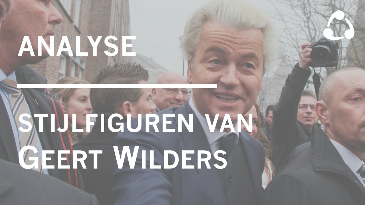 Analyse | Sprekende Stijlfiguren van Geert Wilders