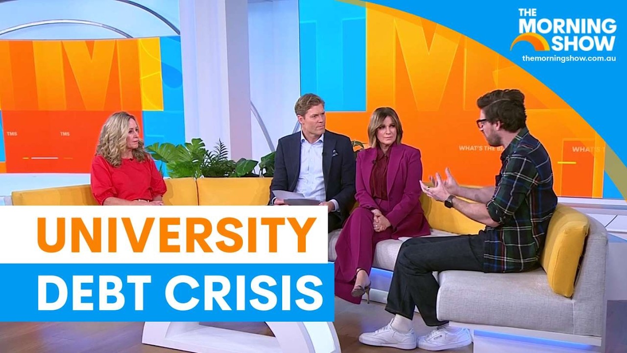 Job-ready graduate scheme leaves students with soaring debt | The Morning Show