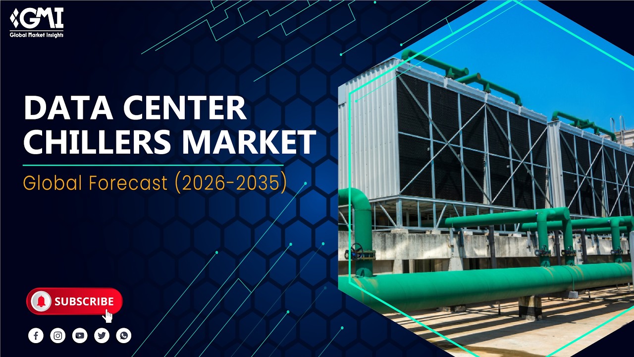 Data Center Chillers Market to Reach $6.4 Billion by 2035 | AI Data Center Cooling Trends