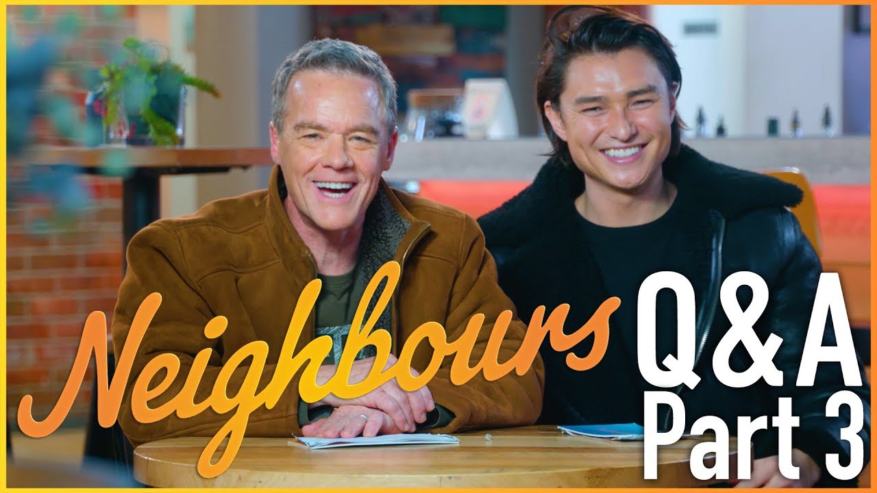 Neighbours Q&A - Stefan Dennis (Paul Robinson) & Tim Kano (Leo Tanaka) - Part 3