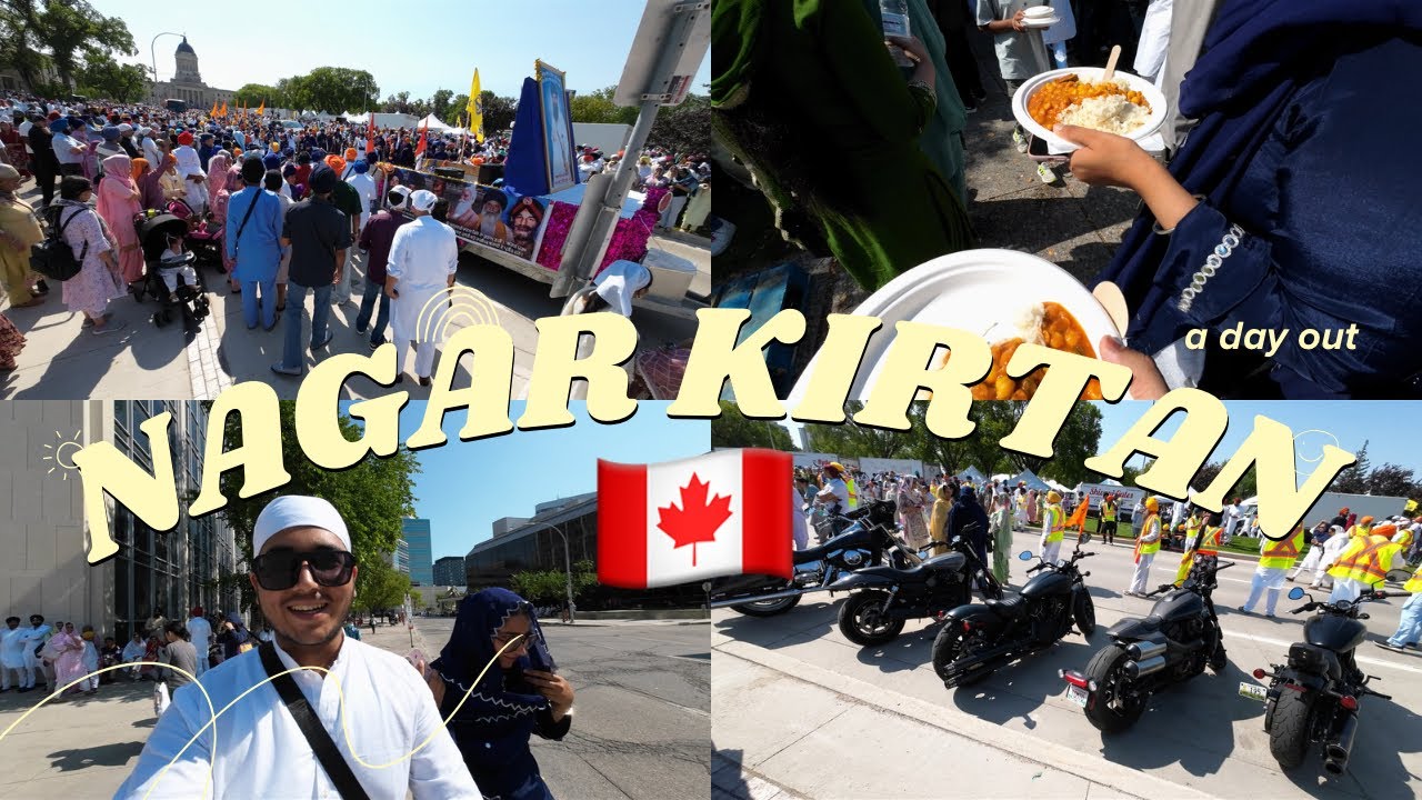  ✨ First Time Experiencing 2025 Nagarkirtan in Canada 🇨🇦 | Sikh Parade & Celebration