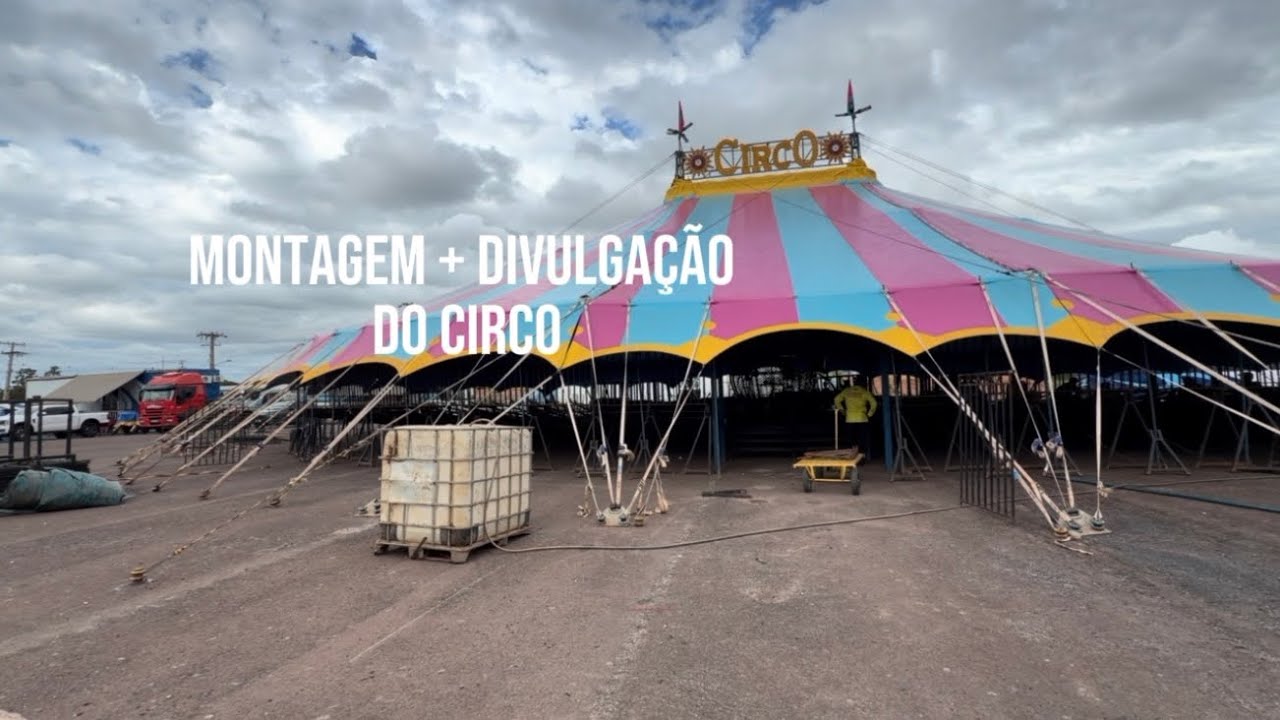 Montagem do Circo + Divulgação 🎪✨