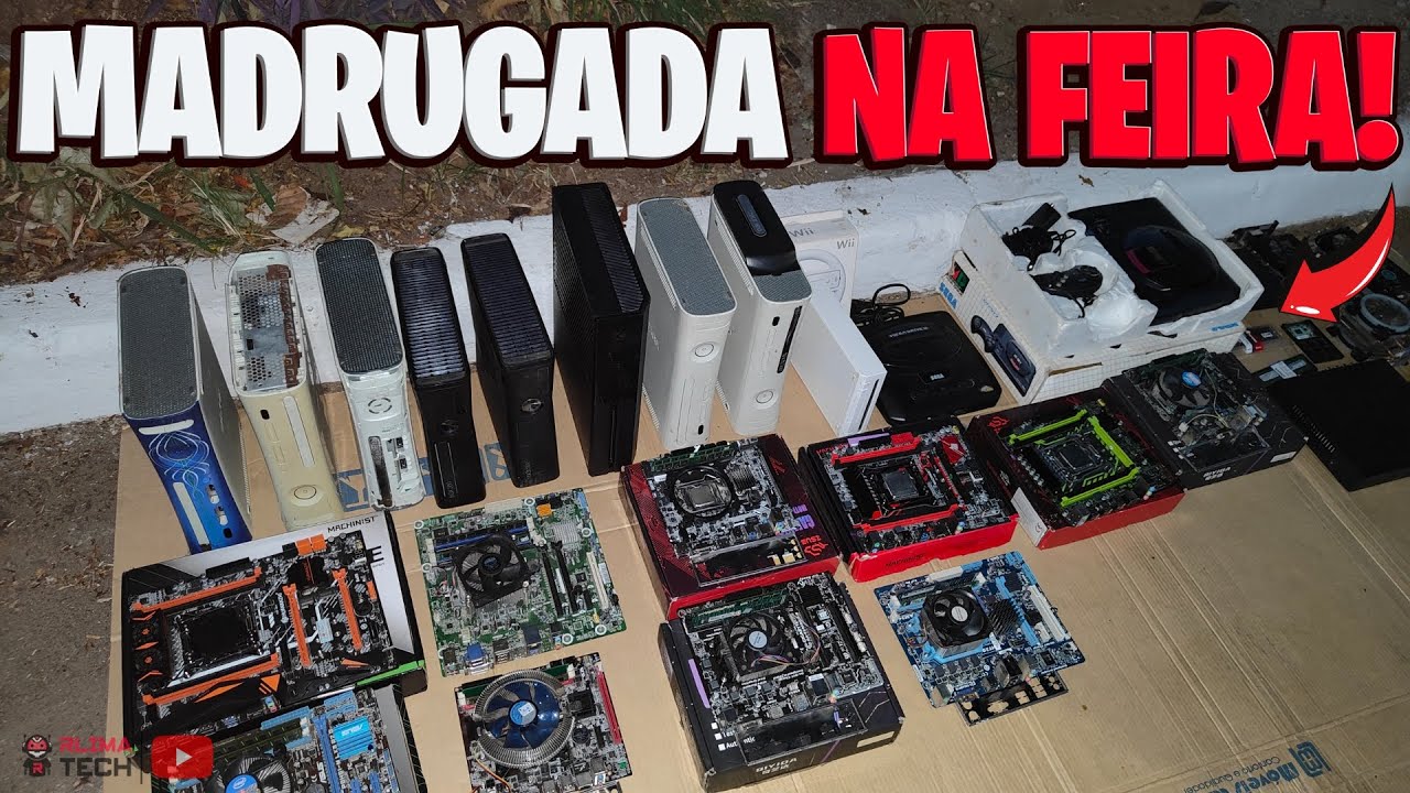 FUI na FEIRA DO ROLO de MADRUGADA...E ME DEI BEM!!