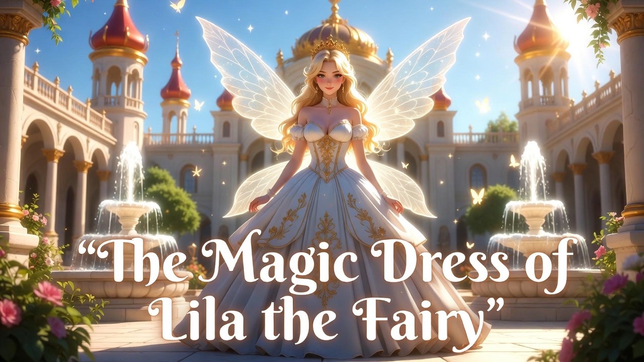 The Magic Dress of Lila the Fairy | Lila’s Royal Princess Story | Enchanted Fairy Tale for Kids