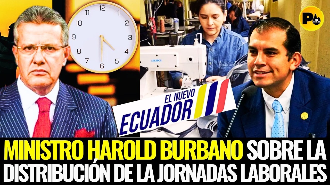 Dr. Augusto Tandazo (Min. Harold Burbano sobre la distribución de Jornadas Laborales)