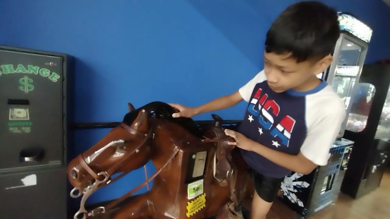 1980s Quick Silver Horse Kiddie Ride (better version)