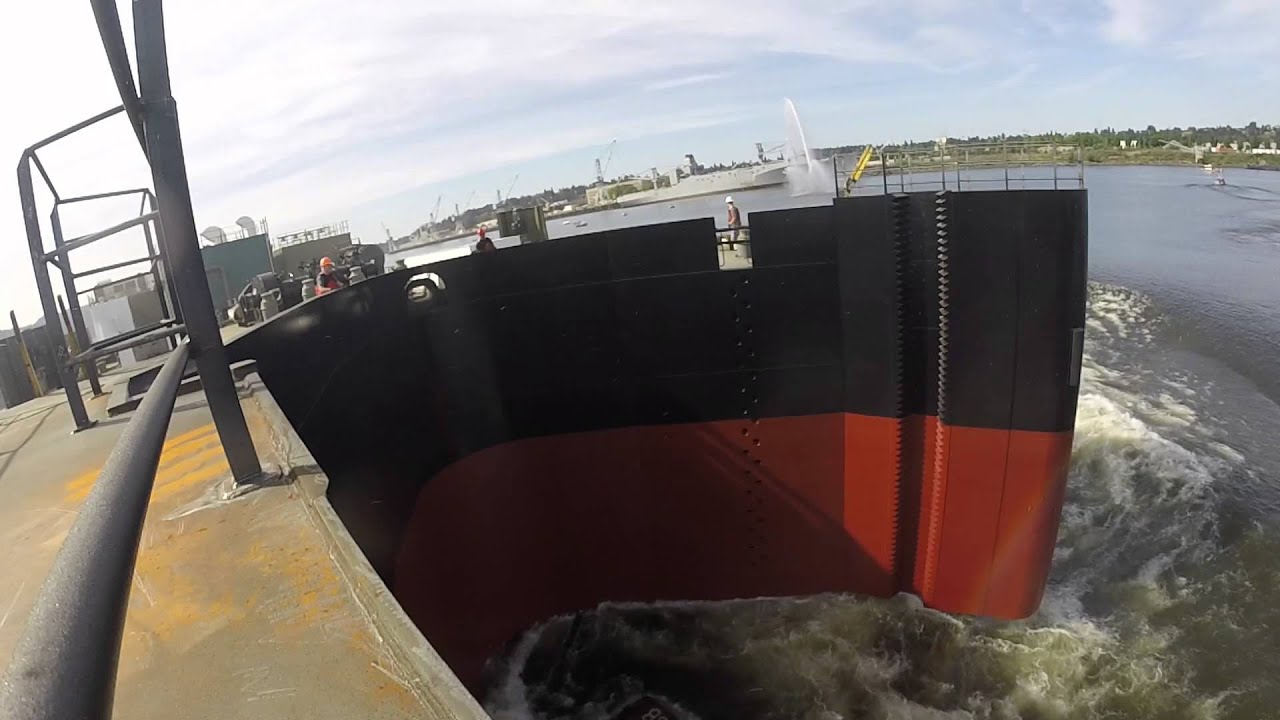 Gunderson Barge Launch