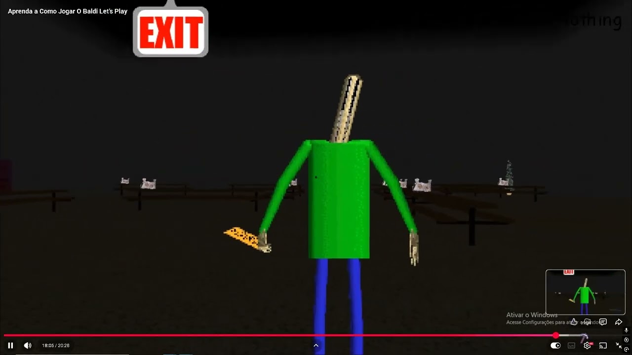 Essa Foi A Maior Treta Do Baldi Let's Play