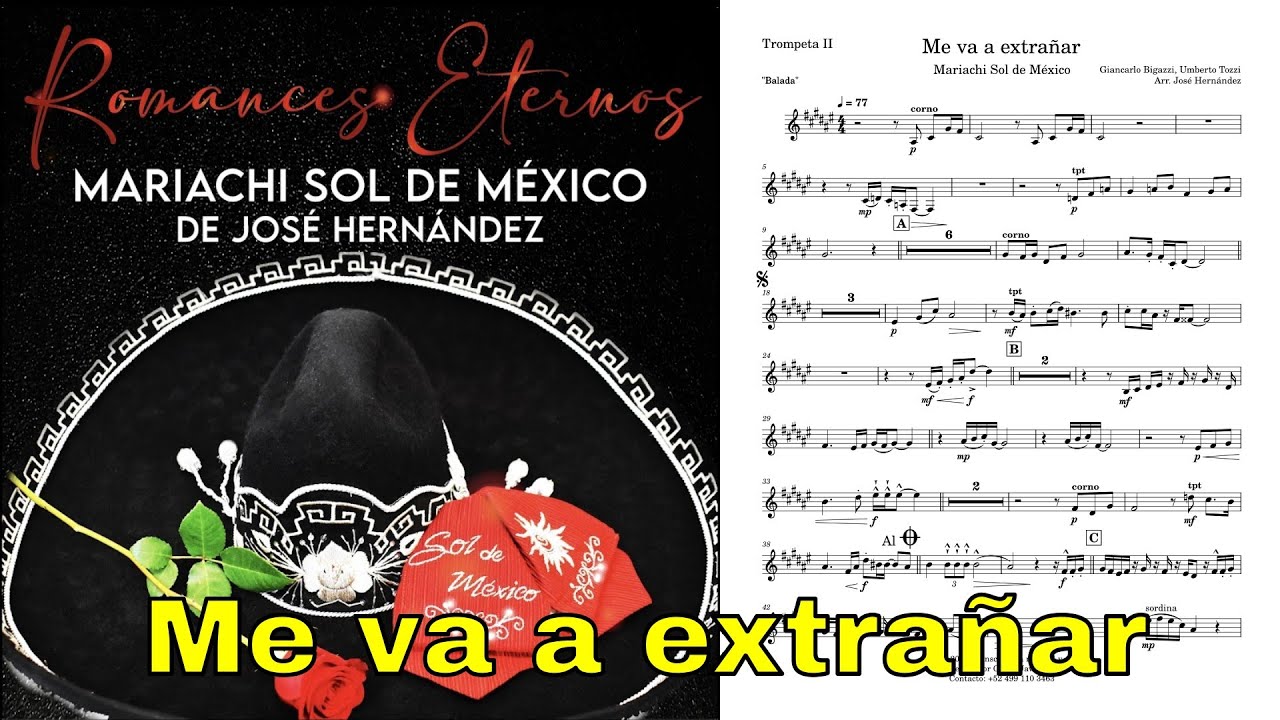 Me va a extrañar - Mariachi Sol de México