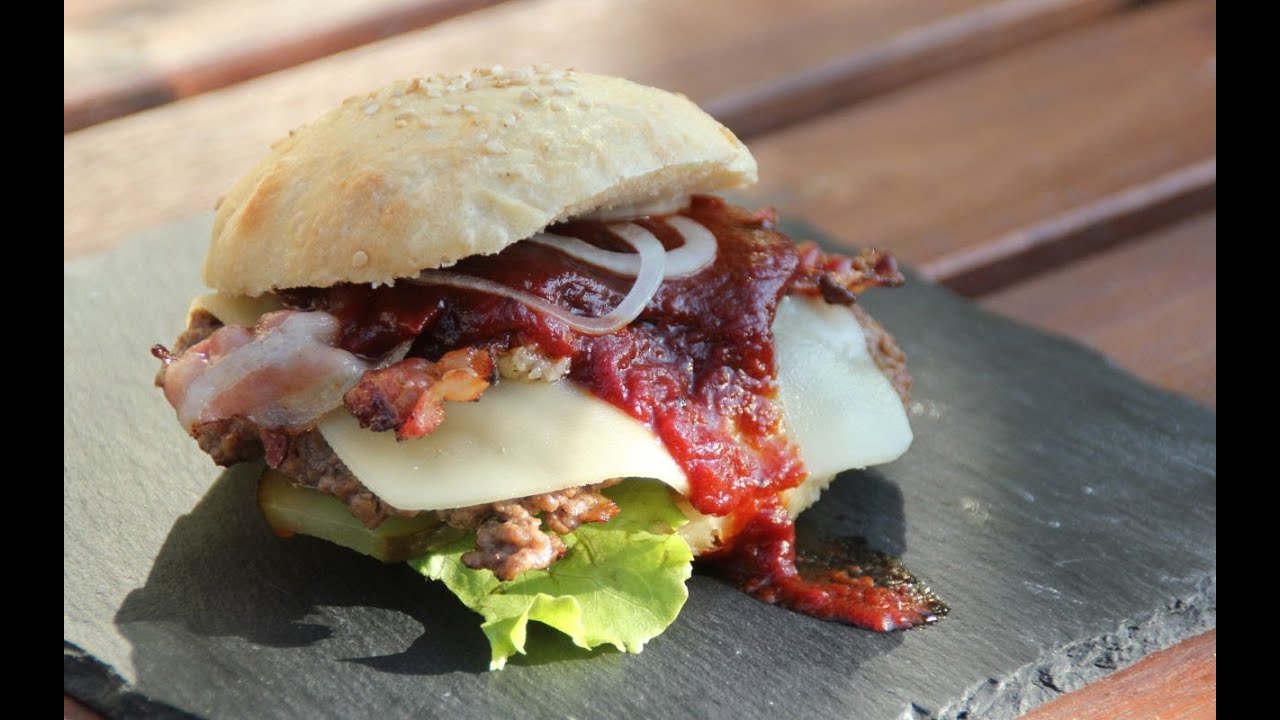 BBQ-Burger Rezept - Der Bio Koch #532