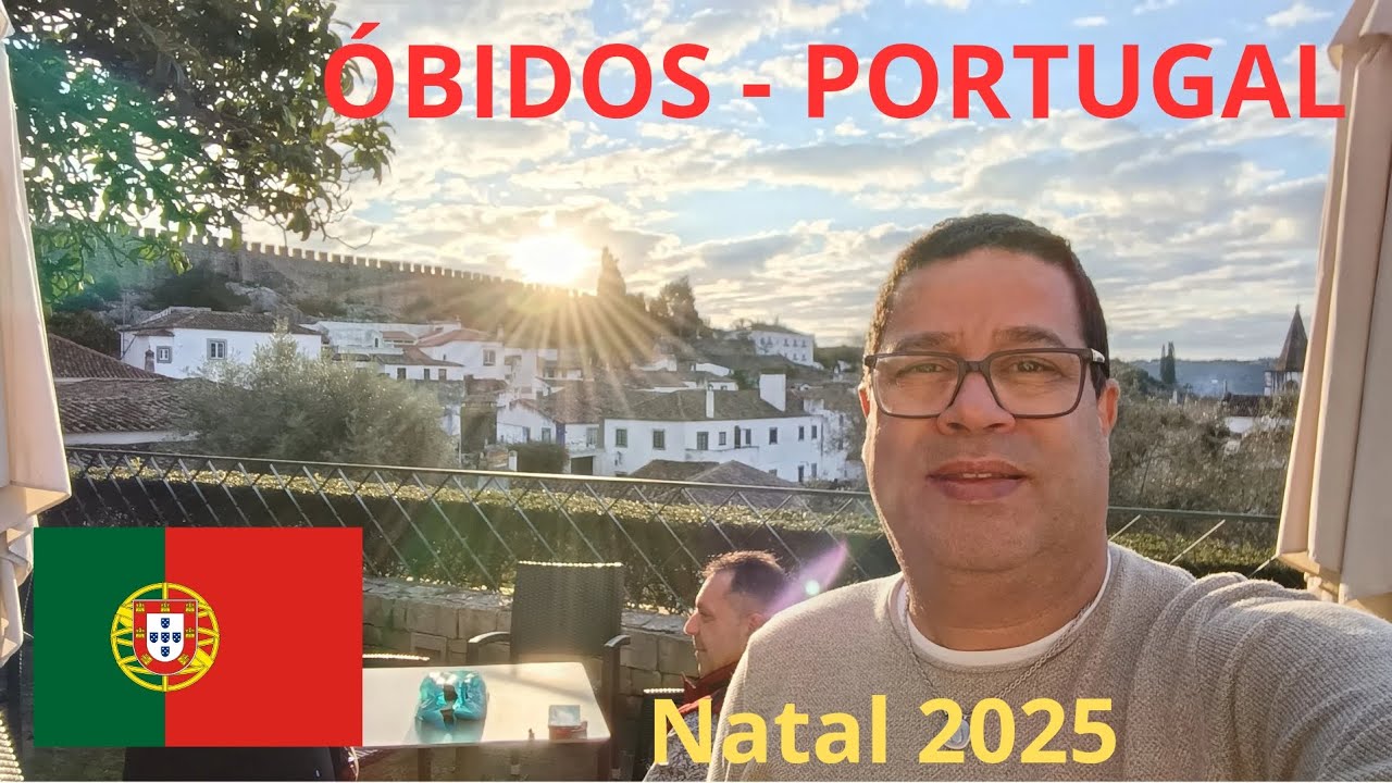 Passeio pela encantada Óbidos em Portugal 