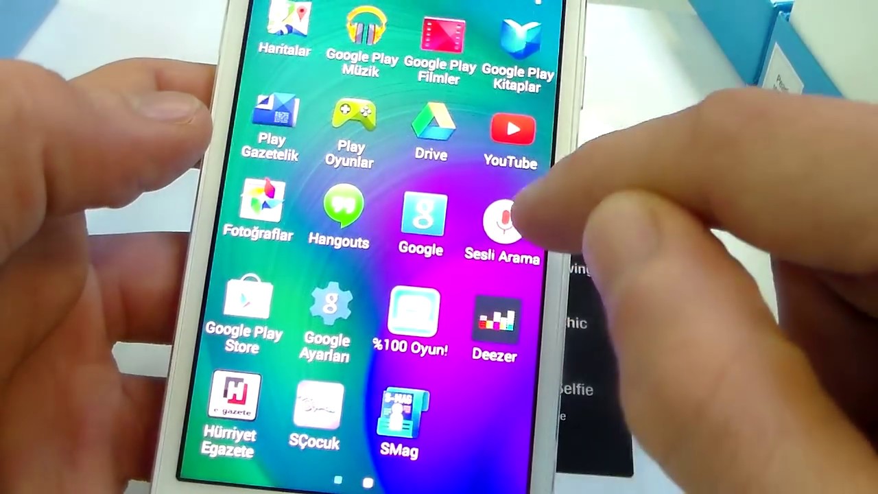 Samsung A3 Kutusundan Çıkıyor İncelenmesi Türkçe