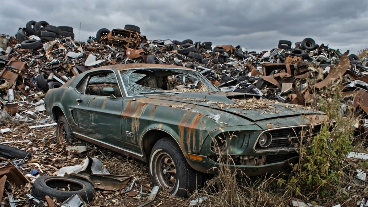 From Junkyard to Glory: 1969 Ford Mustang Mach 1 Restoration!
