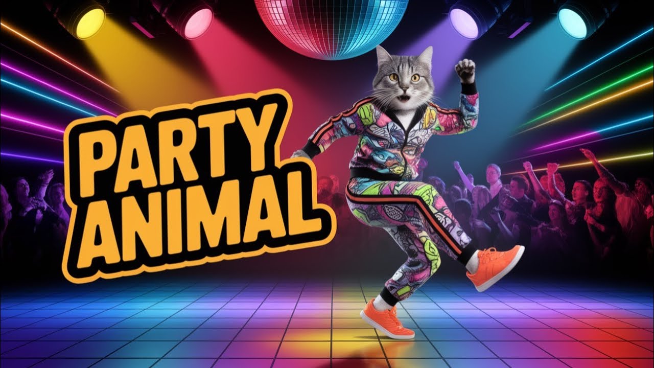 You Won&rsquo;t Believe How These Cats Can Dance! #cuteanimal #aicat #cutecat
