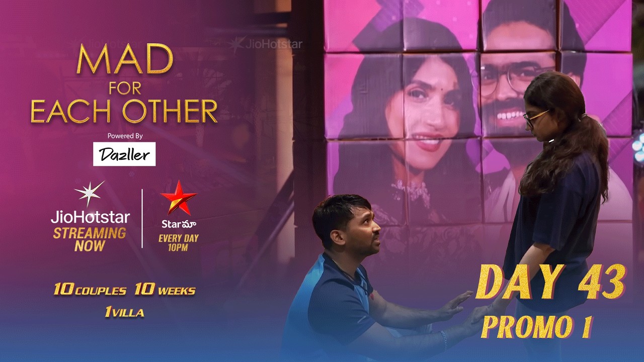 Realize. Rebuild. Restart. | Mad for Each Other | Day 43 | Promo 1 | JioHotstar