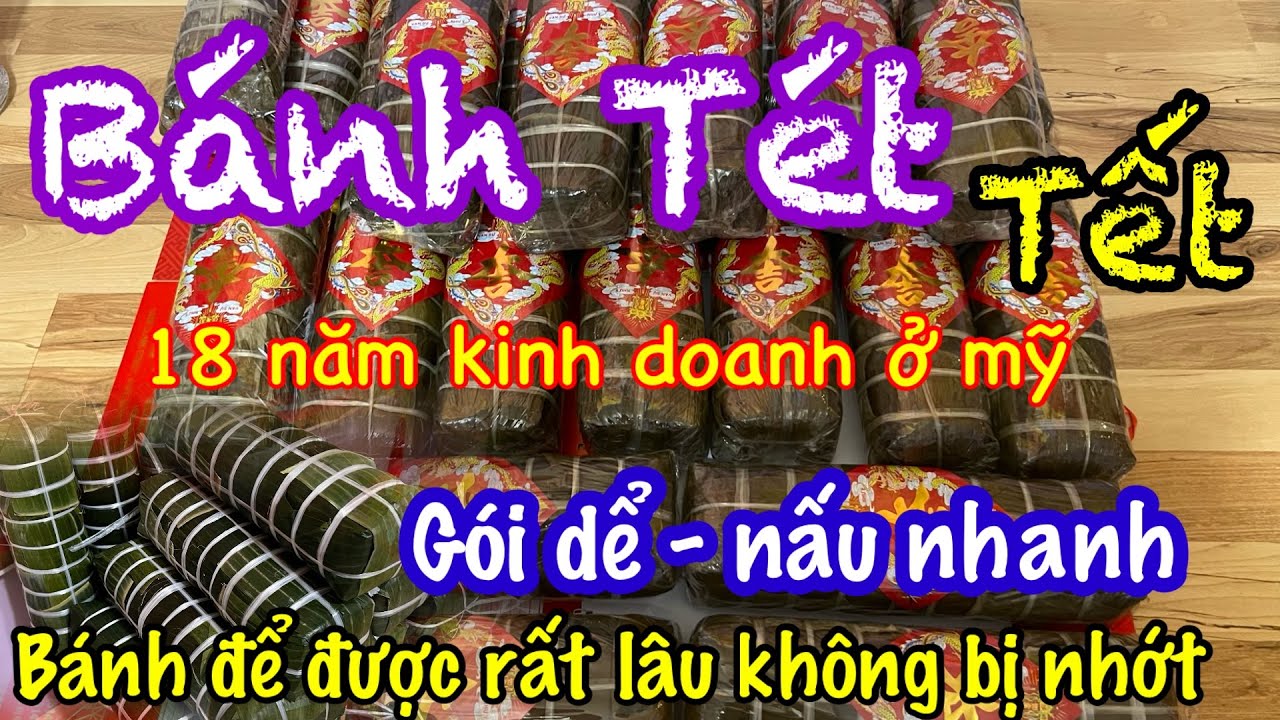 BÁNH TÉT! NHỜ cách gói-nấu -nhanh ,gọn ,TẾT NÀY ! làm xong sớm 100 Oder cho khách hàng@TRANFAMILY VT