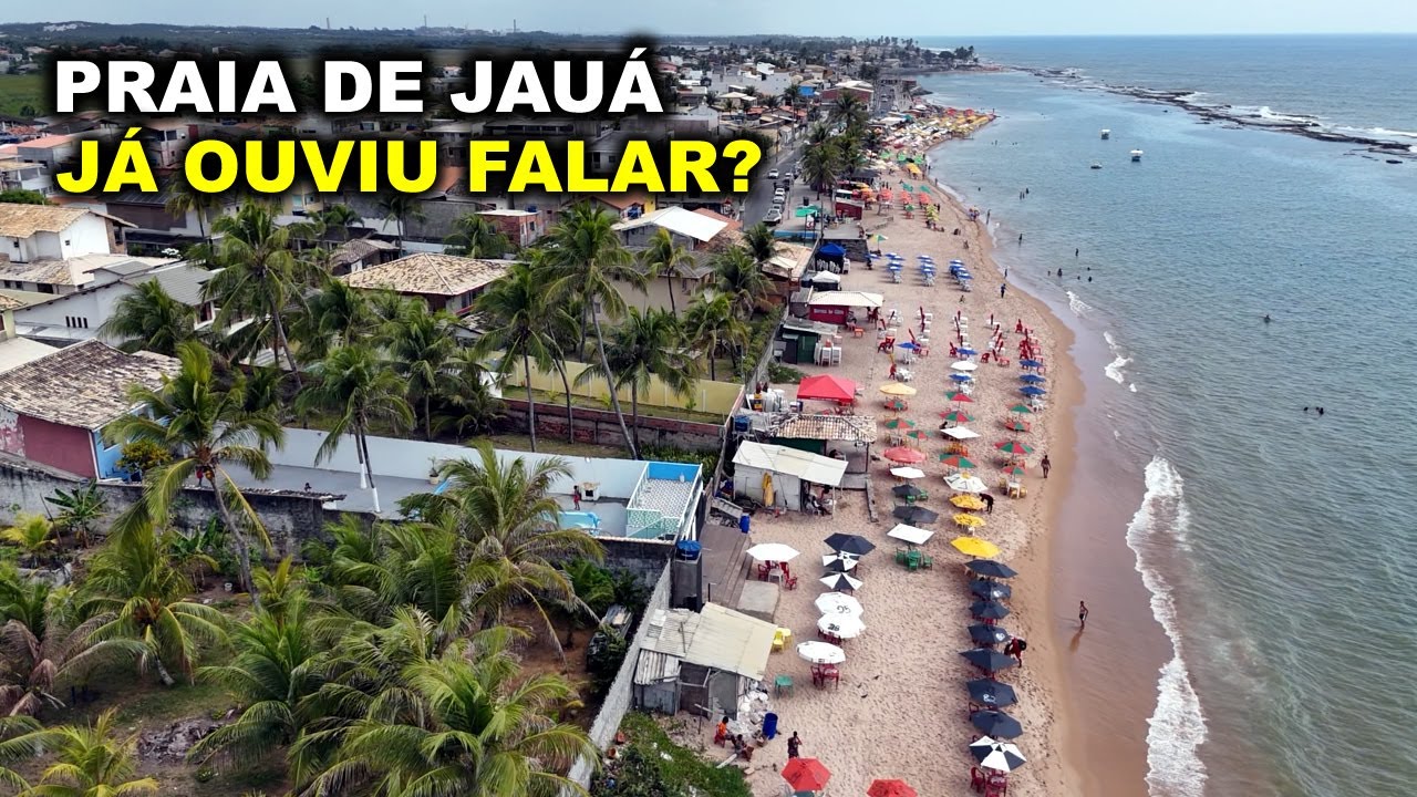 Praia de Jauá - Camaçari - Bahia - Imagens Aéreas