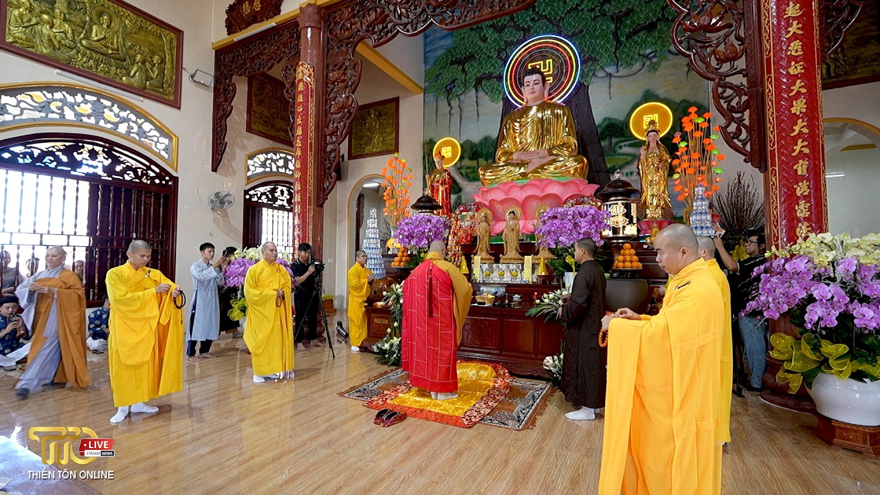 (phần5) LỄ CÚNG MÔNG SƠN THÍ THỰC,  HUÝ NHẬT LẦN THỨ 31 THƯỢNG HUYỀN HẠ HỌC, LIÊN HOA NI TỰ.