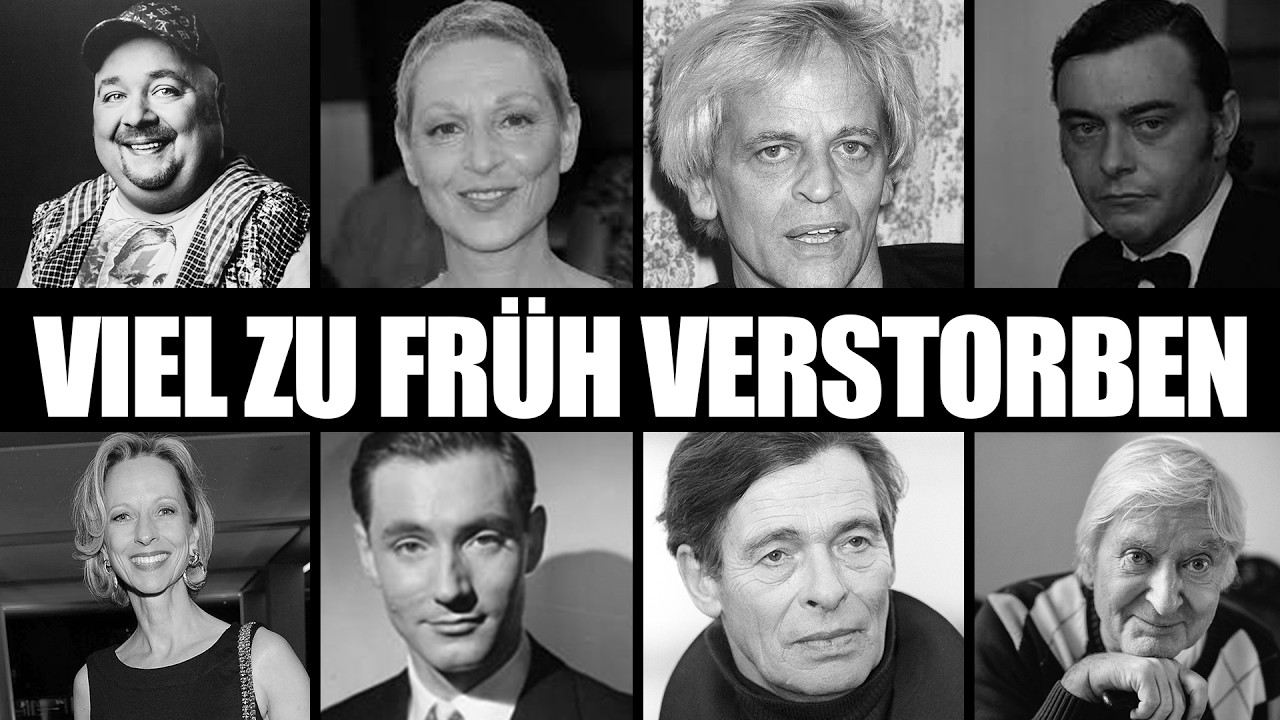 14 deutsche Schauspieler die viel zu früh von uns gegangen sind...