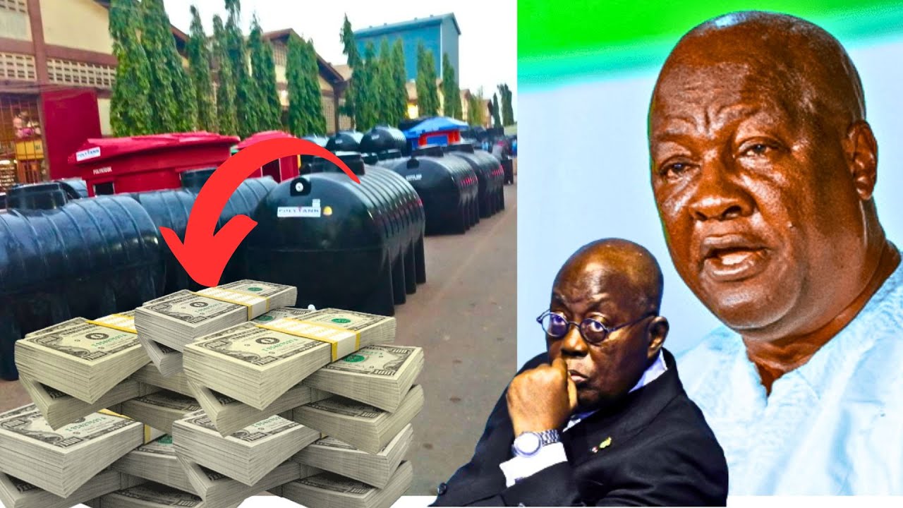 BREAK! NDC Discover 8 Polytanks Full Of Money In Fmr Minister Of State House. Nana Addo $h0cks..