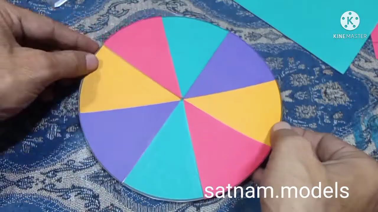 2 types working Math model || areas of circle Math working model || math formula circle model