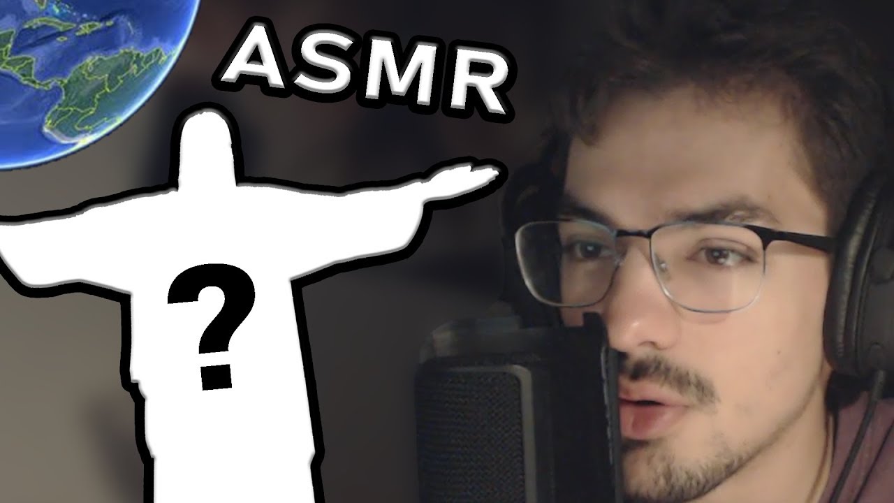 ASMR FR : Les 7 MERVEILLES du MONDE sur GOOGLE MAPS !