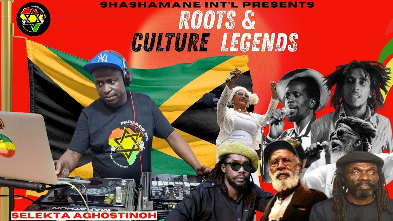 ROOTS & CULTURE LEGENDS  LIVE WITH SELEKTA AGHOSTINOH ON SHASHAMANE INT'L