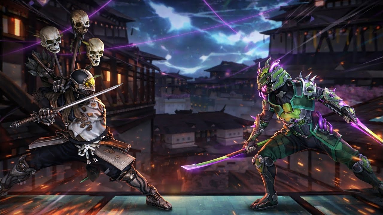 Dead Forest Traid level 4 VS  Neon phantom hard...#sf3 