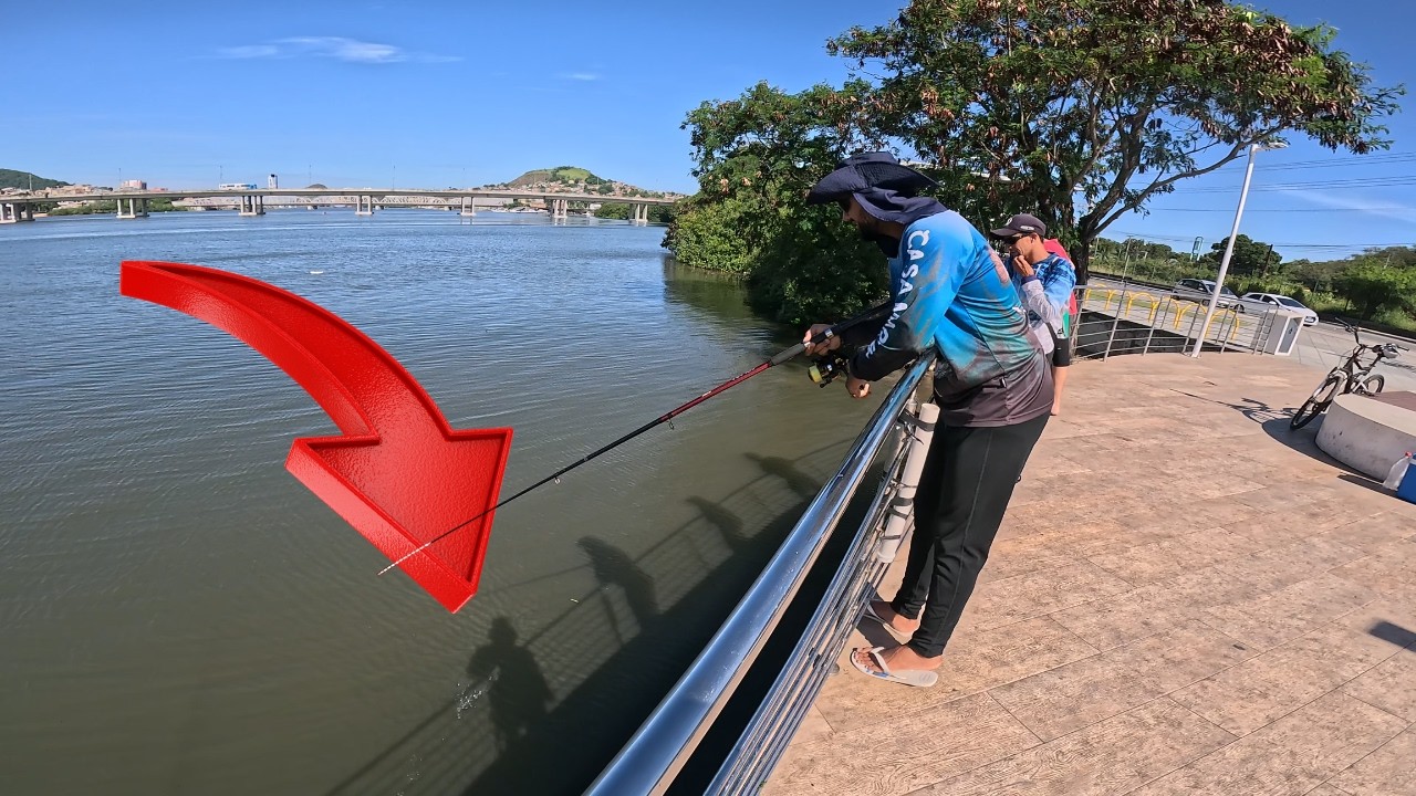 Surfcasting na Orla de Cariacica | Tivemos Capturas na Pescaria 🎣