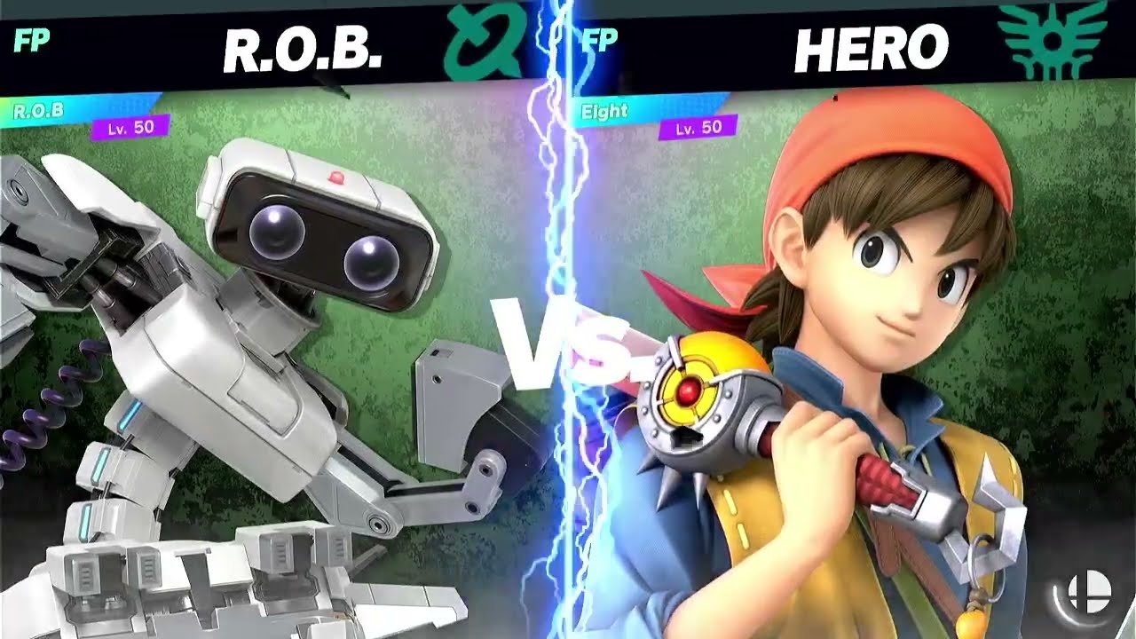 Super Smash Bros Ultimate Amiibo Fights ROB vs the World EX vs Eight
