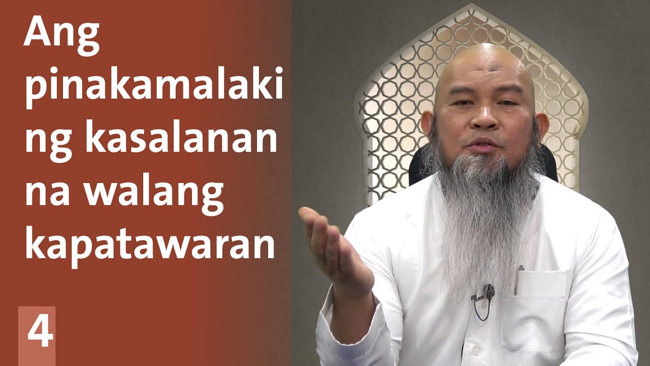 Ang pinakamalaking kasalanan na walang kapatawaran
