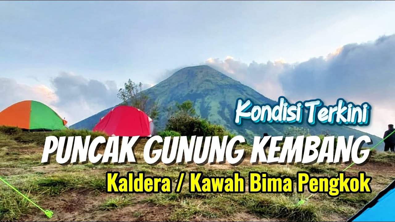 Camping Di Puncak Gunung Terbersih di Indonesia Dan Explore Kawah Mati