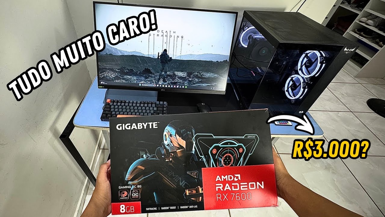 Quanto Custaria Montar meu Pc Gamer em 2026? (Ficou tudo muito caro!)