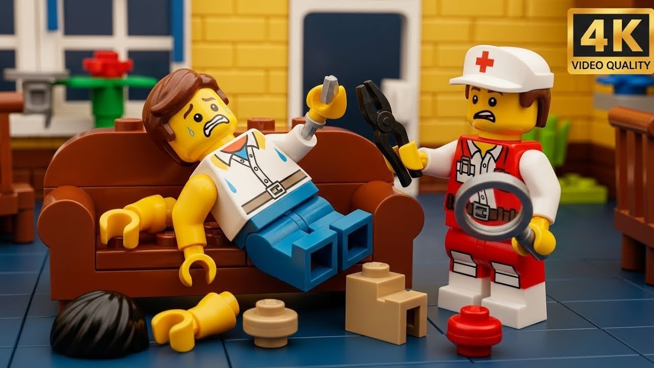 LEGO City Paramedic: Treating a Minifig with LEGOitis! 🤕💊