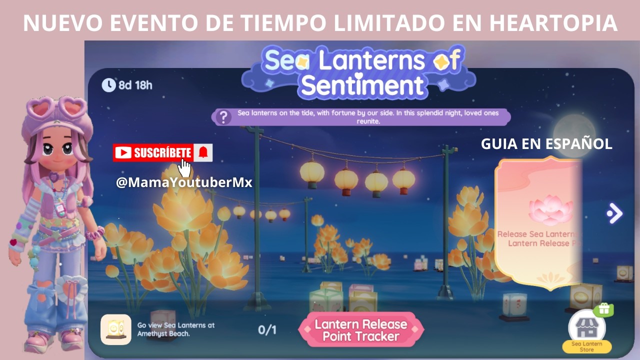 NUEVO EVENTO EN HEARTOPIA 🎐SEA LANTERN OF SENTIMENT 🎊✨