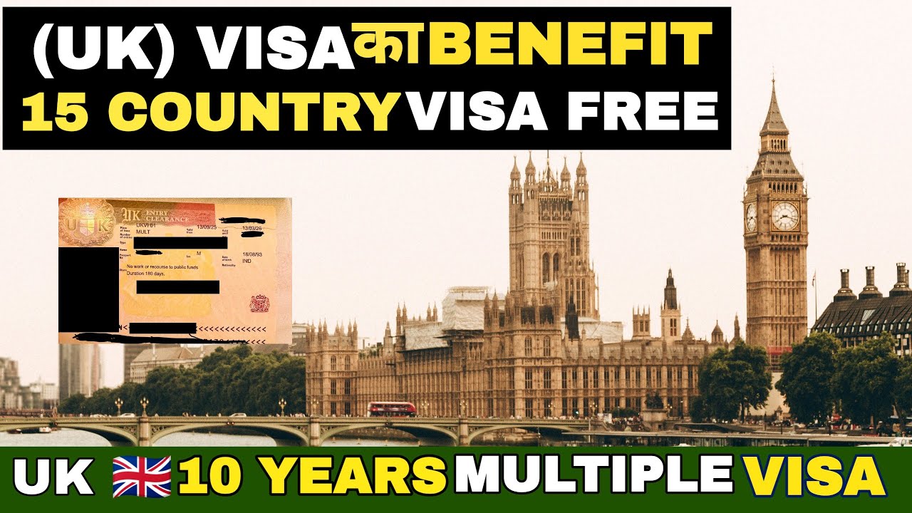 Countries To Visit Visa Free & VOA with a United Kingdom (UK) Visa on an Indian Passport