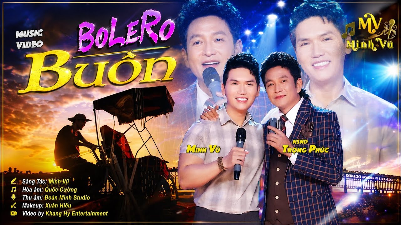 Bolero Buồn - NSND Trọng Ph&uacute;c & Minh Vũ | Bolero Trữ T&igrave;nh X&uacute;c Động