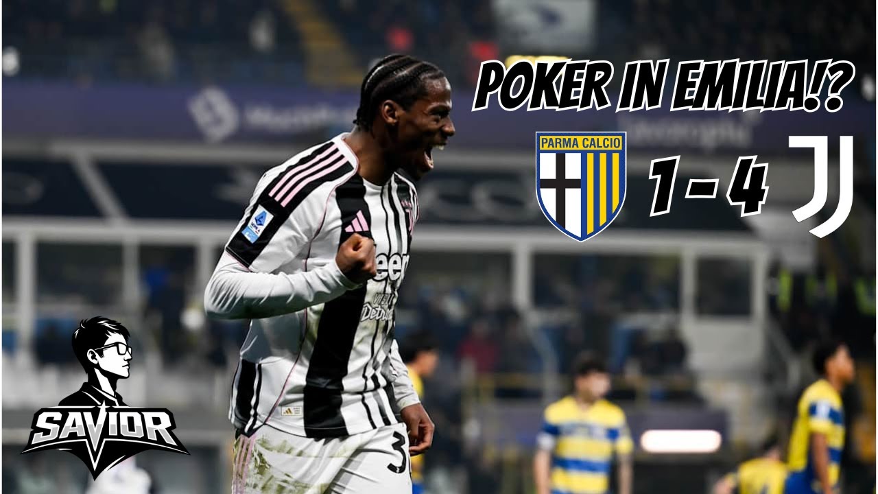 JUVE TRAVOLGE IL PARMA A SUON DI GOL |POST MATCH With Alan