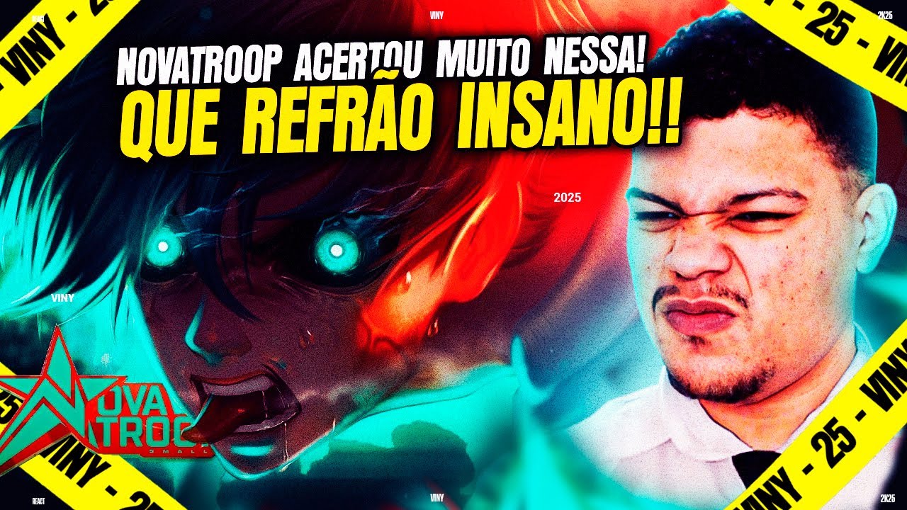 QUE REFRÃO FOI ESSE? | Caos Perfeito | Novatroop | Itoshi Rin (Blue Lock) [REACT]