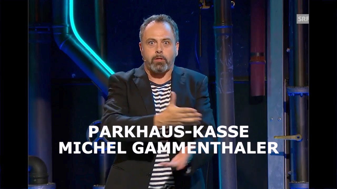 Michel Gammenthaler Stand-Up-Comedy Parkhauskasse