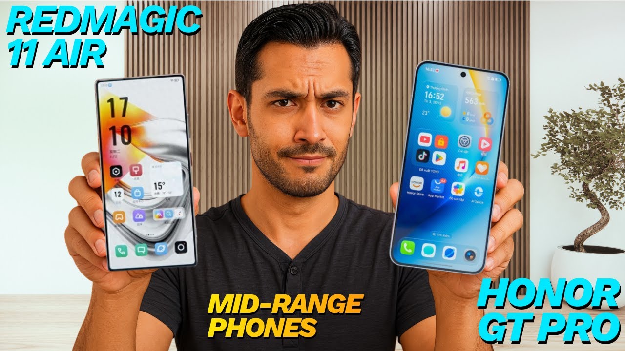 ZTE Nubia RedMagic 11 Air vs Honor GT Pro | Mid-Range Phone Comparison 🔥