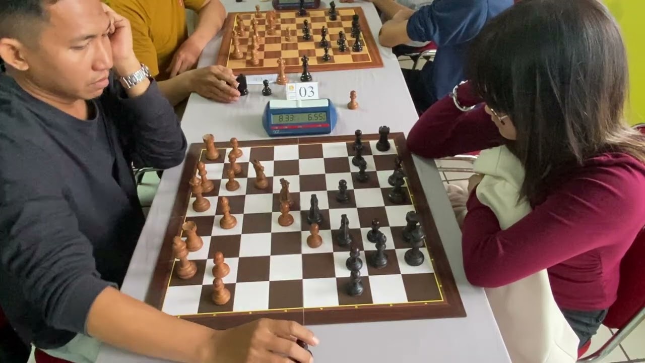 Beringin Putih Rapid Chess 2025 - FM Deni Sonjaya Vs WFM Samantha Edithso