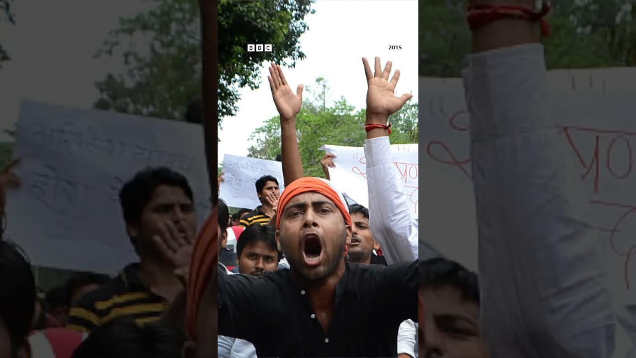 India gets tough on exam paper leaks after weeks of student protests | BBC News India