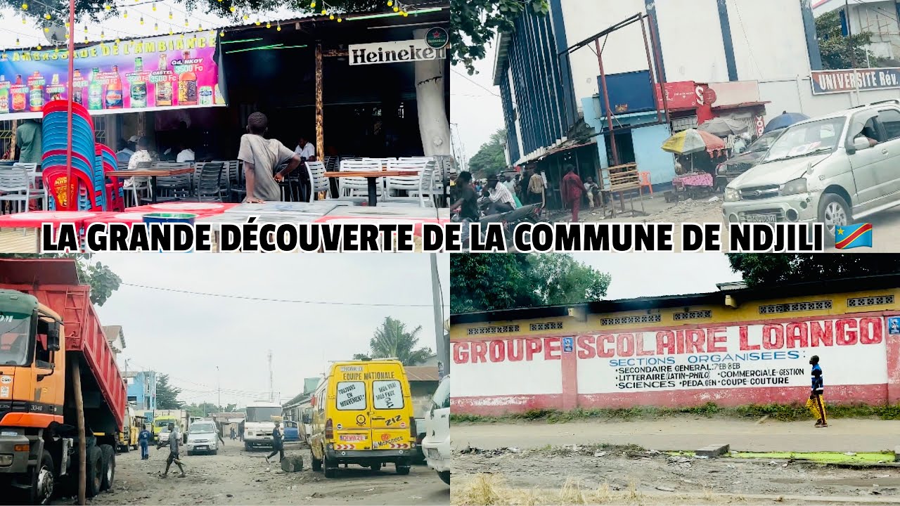 VOICI LA COMMUNE DE NDJILI À KINSHASA 🇨🇩