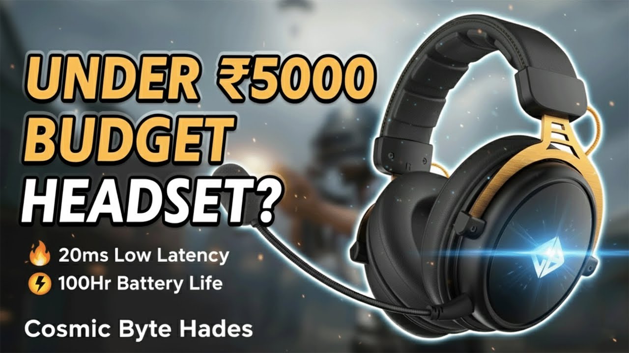 Best Gaming Headphone Under 5000 | Best Headphone (Low Latency + 100hr Battery)
