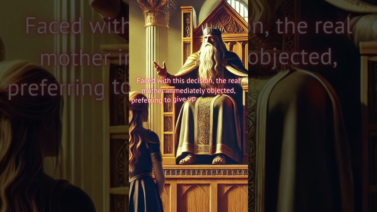 The Inspiring Story of King Solomon: Wisdom and Justice Unveiled