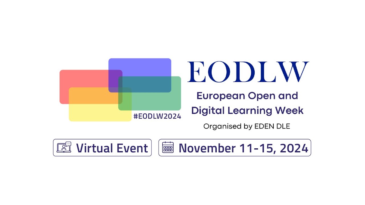 EODLW2024 The European Digital Education Hub. Bridging the gaps and growing together