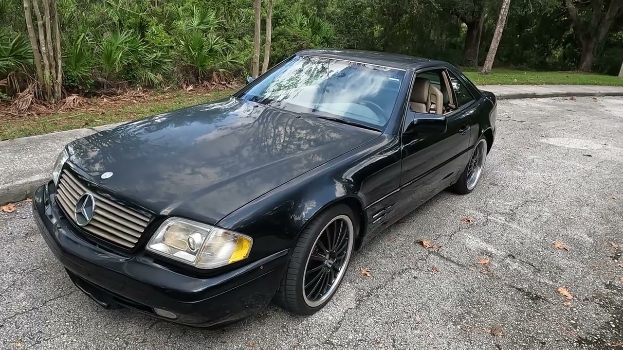 1996 Mercedes SL500 R129 Project Heidi Part 2.  Walk around, documentation, and first impressions